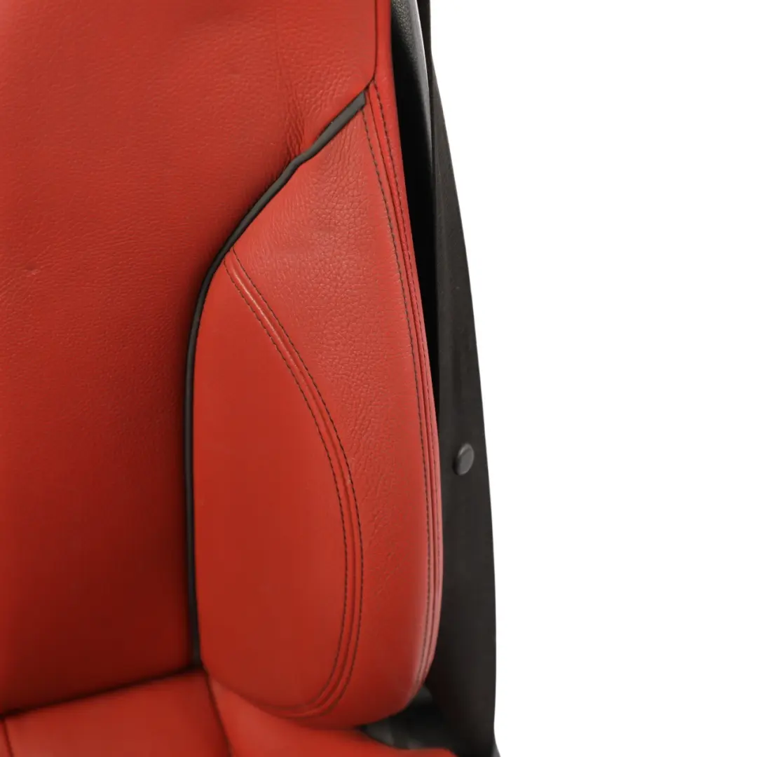BMW F33 Sport Red Korallrot Leather Interior Front Left N/S Seat Heated Memory - SKU 7327669 - Part number 7327669