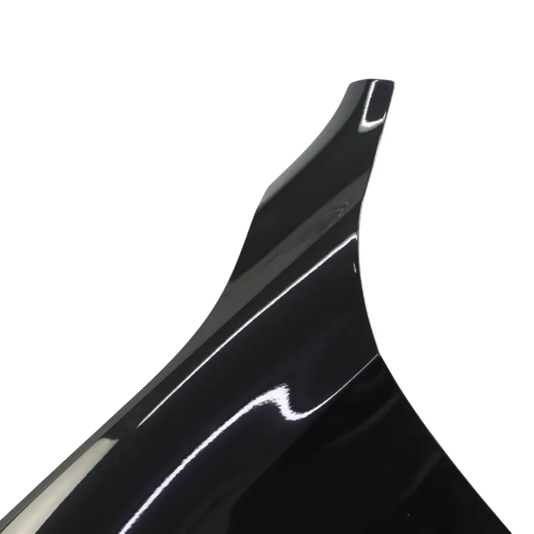 BMW X1 E84 Błotnik Lewy Przedni Boczny Black Sapphire Czarny Metalik - 475 - SKU 7332423-BS - Numer Części 7332423