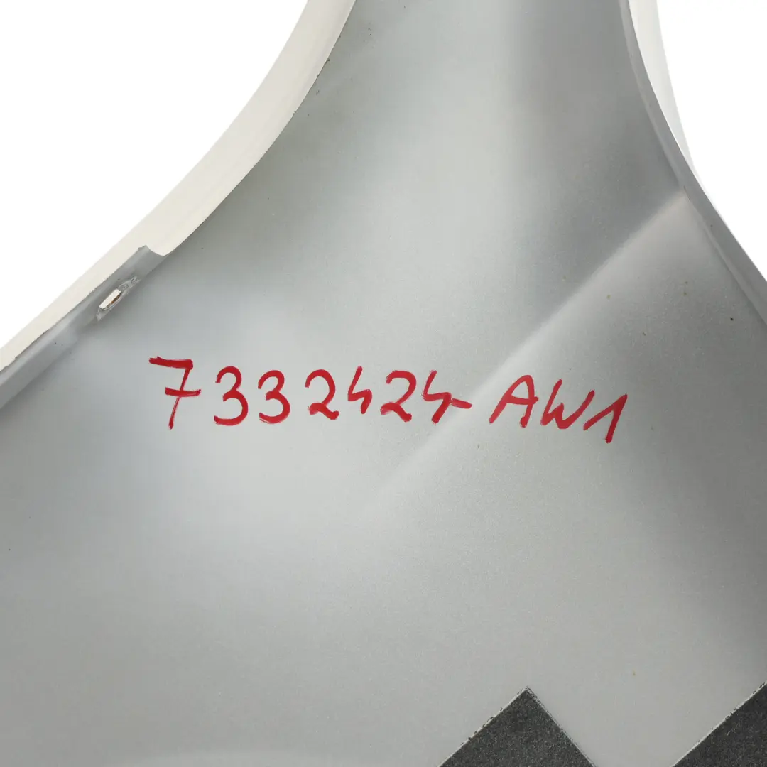 BMW X1 E84 Pannello laterale ala anteriore destra Parafango Alpinweiss 3 - 300 - SKU 7332424-AW1 - Numero di parte 7332424