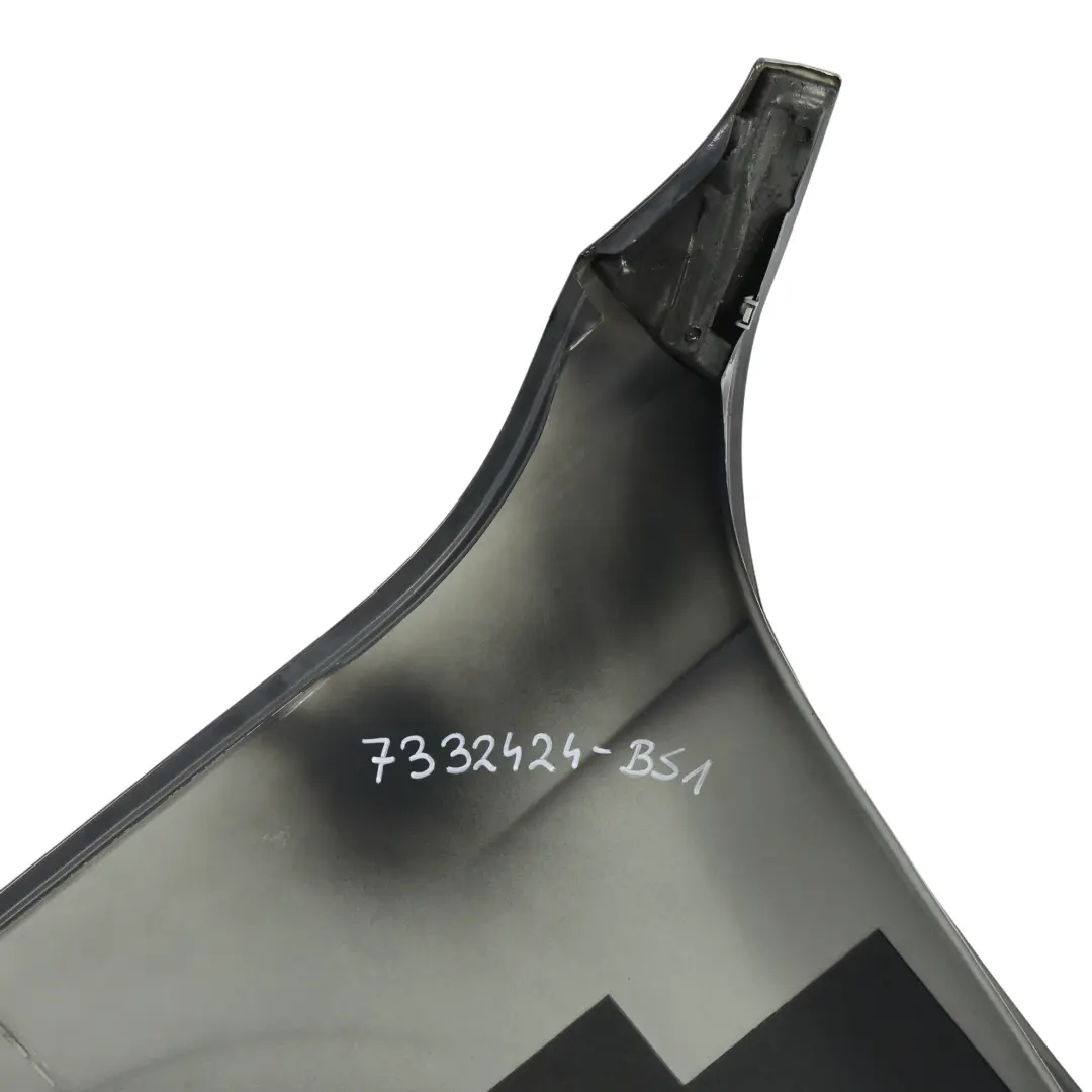 BMW X1 E84 Panel Lateral Guardabarros delantero derecho Black Sapphire - 475 - SKU 7332424-BS1 - Número de pieza 7332424