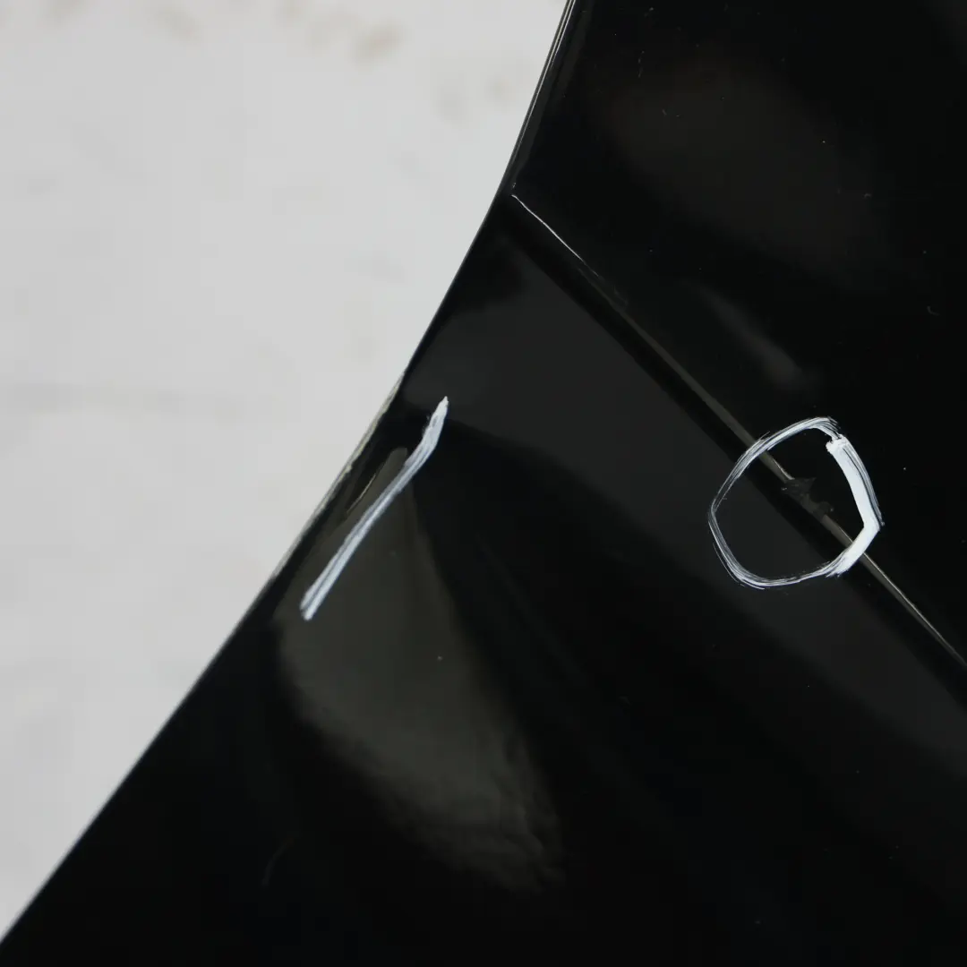 BMW X1 E84 Błotnik Prawy Przedni Black Sapphire Czarny Metalik - 475 - SKU 7332424-BS1 - Numer Części 7332424