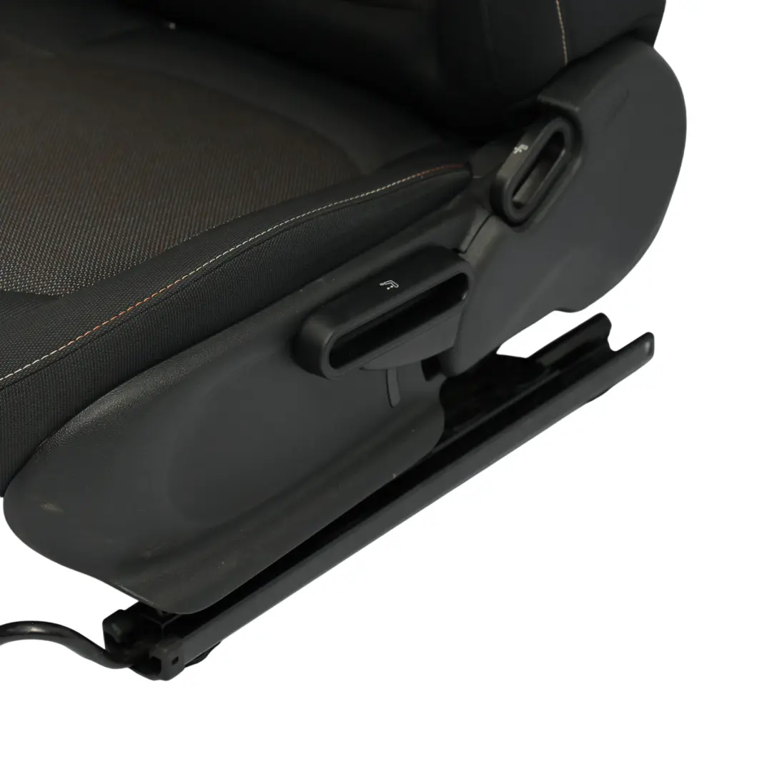 Vorne Links Stoff Sitz Stoff Feuerwerk / Carbon Schwarz für Mini Cooper One F56 mit Teilenummer 7340223 Mini Cooper One F56 Vorne Links Stoff Sitz Stoff Feuerwerk / Carbon Schwarz - SKU 7340223 - Teilenummer 7340223