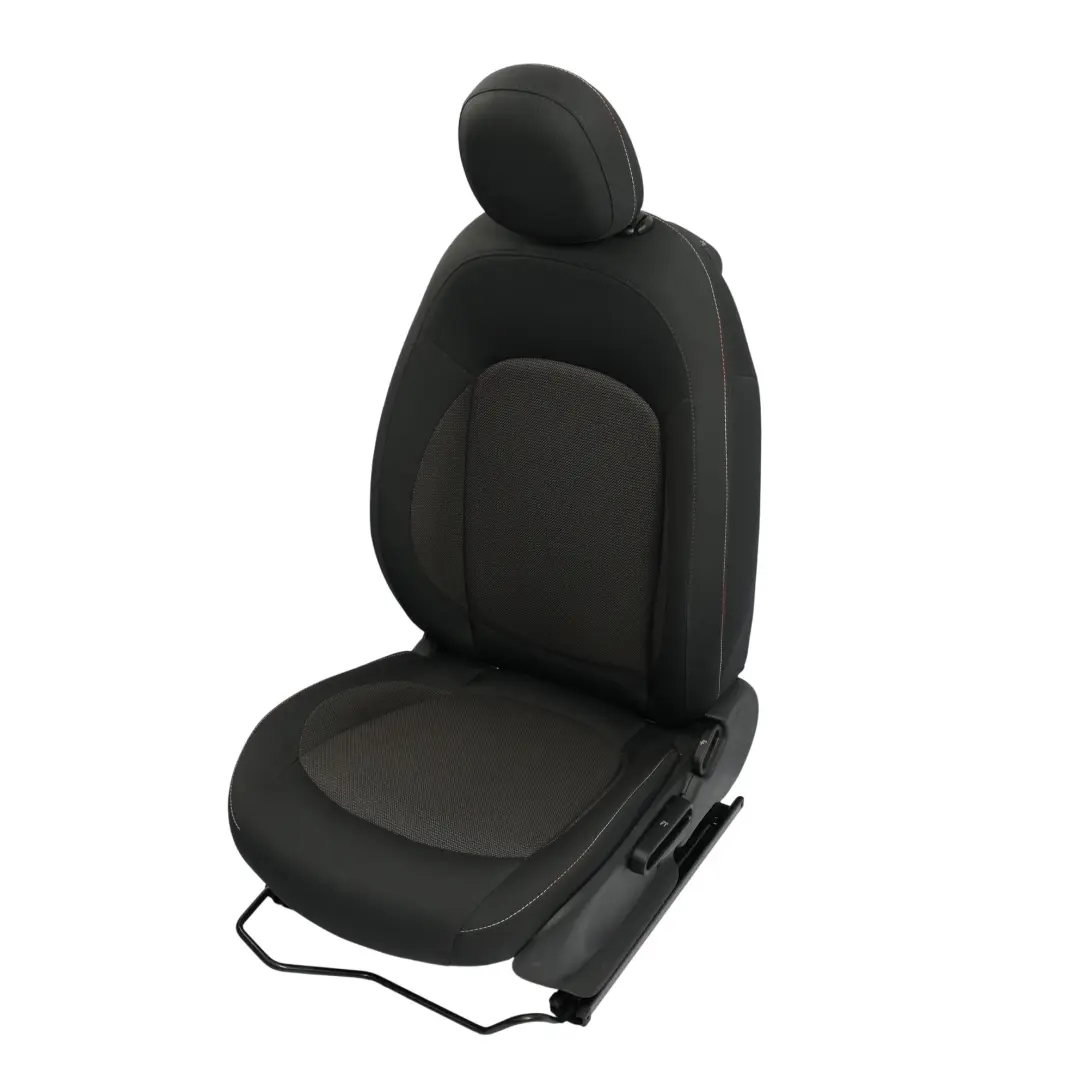Front Left N/S Cloth Seat Fabric Firework / Carbon Black to Mini Cooper One F56 with Part number 7340223 Mini Cooper One F56 Front Left N/S Cloth Seat Fabric Firework / Carbon Black - SKU 7340223 - Part number 7340223