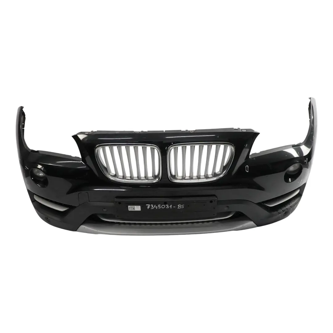 Front Bumper PDC Cover Panel Black Sapphire Metallic - 475 to BMW X1 E84 with Part number 7345031 BMW X1 E84 Front Bumper PDC Cover Panel Black Sapphire Metallic - 475 - SKU 7345031-BS - Part number 7345031