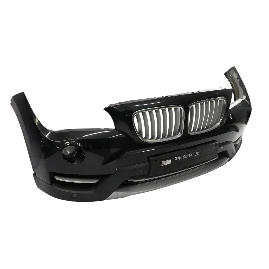 BMW X1 E84 Przedni Zderzak PDC Black Sapphire Czarny Metalik - 475 - SKU 7345031-BS - Numer Części 7345031