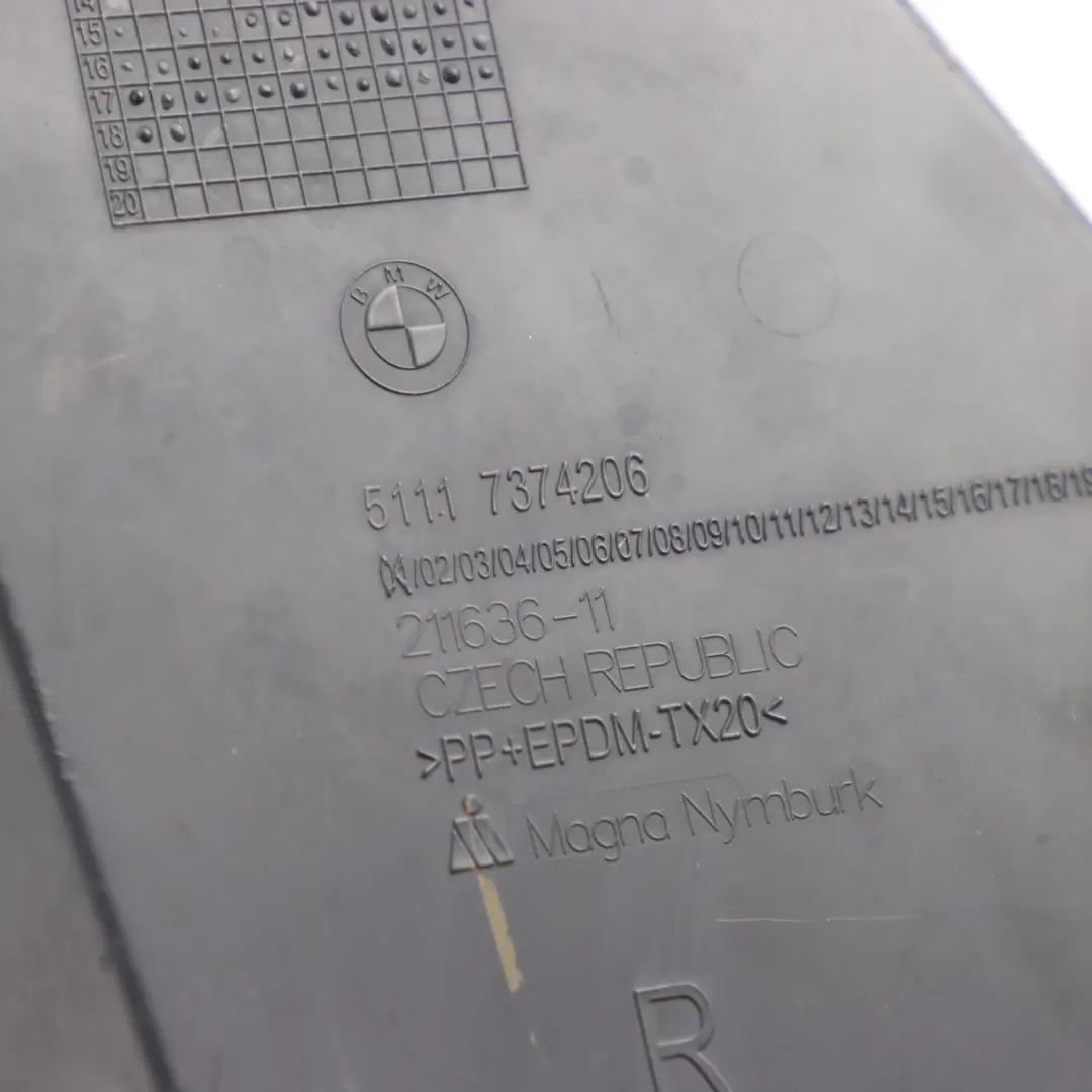 BMW X1 F48 Front Bumper Lower Grille Cover Trim Panel - SKU 7354773 - Part number 7354773