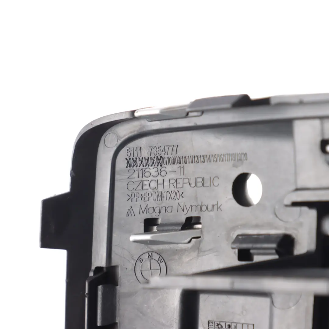 BMW X1 F48 Front Bumper Fog Light Trim Cover Insert Left N/S Mineral Grau - B39 - SKU 7354777-MG - Part number 7354777