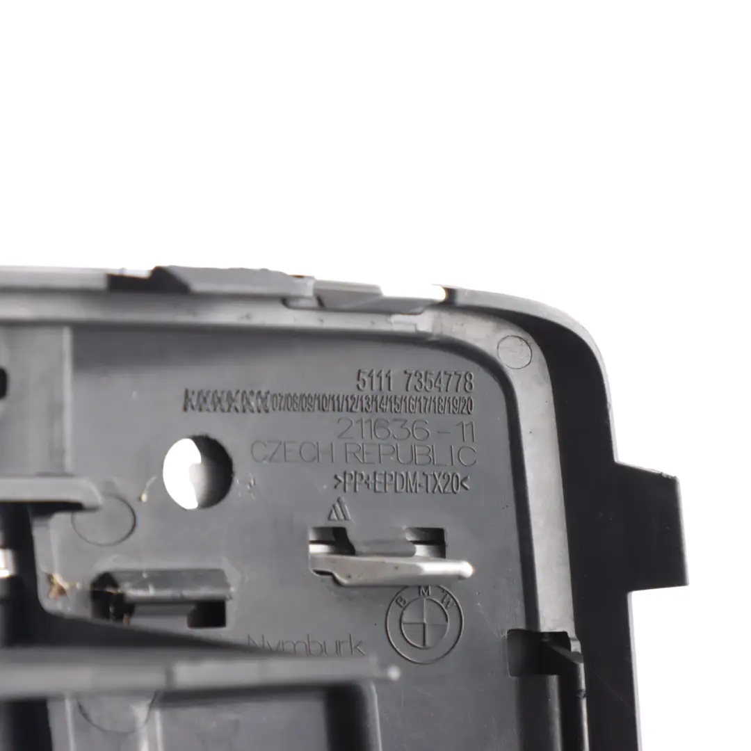 BMW X1 F48 Front Bumper Fog Light Trim Cover Insert Right O/S Mineral Grau - B39 - SKU 7354778-MG - Part number 7354778-MG