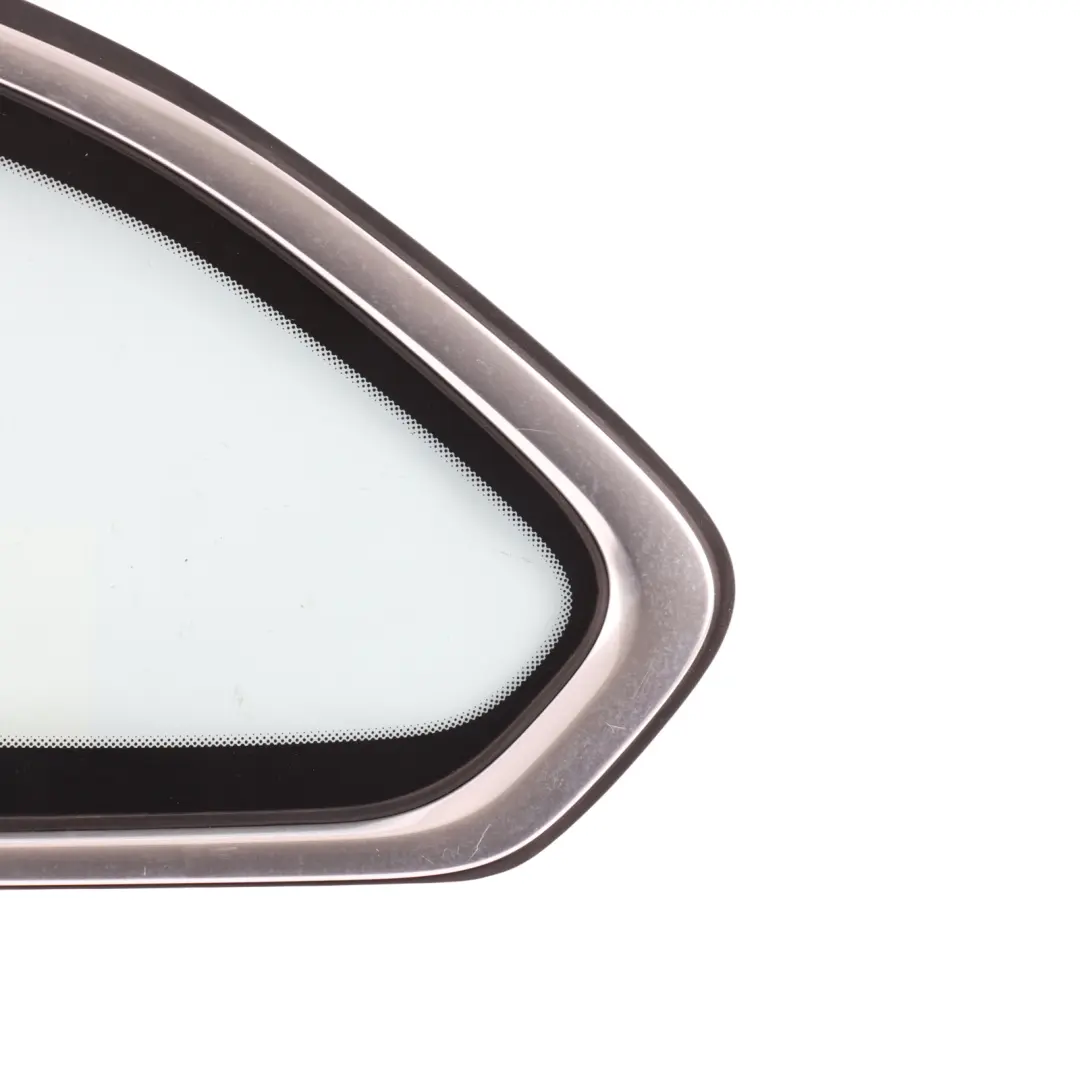 BMW X1 F48 Cristal Lateral Fijo AS2 Trasero Izquierdo Moldura Aluminio - SKU 7362243 - Número de pieza 7362243