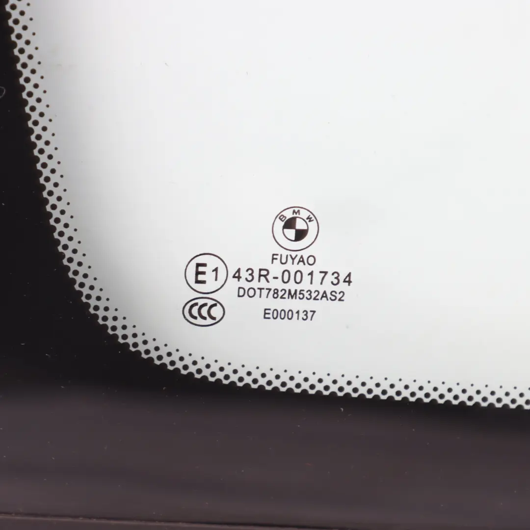 BMX X1 F48 Side Window Glass Fixed AS2 Rear Left N/S Aluminium Trim to with Part number 7362243 BMX X1 F48 Side Window Glass Fixed AS2 Rear Left N/S Aluminium Trim - SKU 7362243 - Part number 7362243