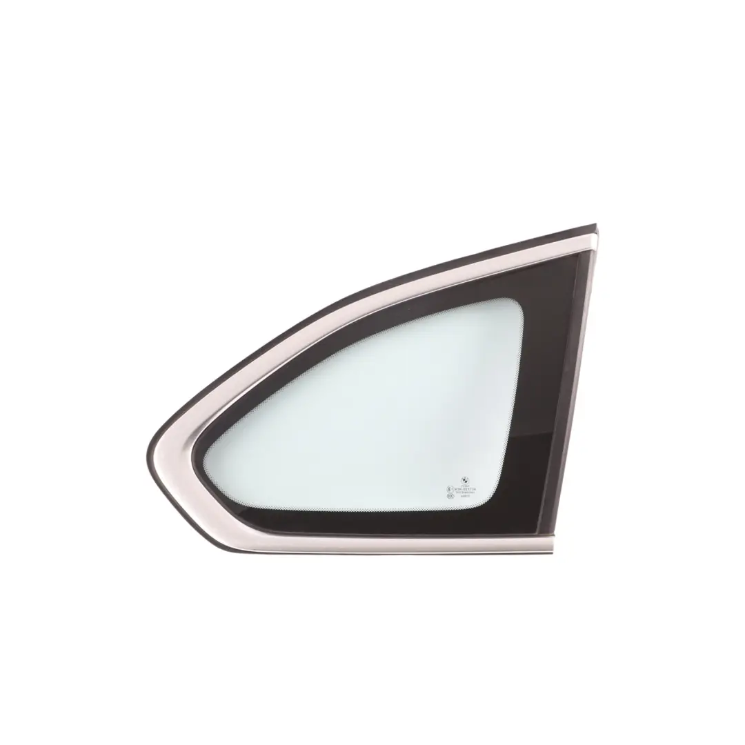  BMX X1 F48 Side Window Glass Fixed AS2 Rear Right O/S Aluminium Trim - SKU 7362244 - Part number 7362244