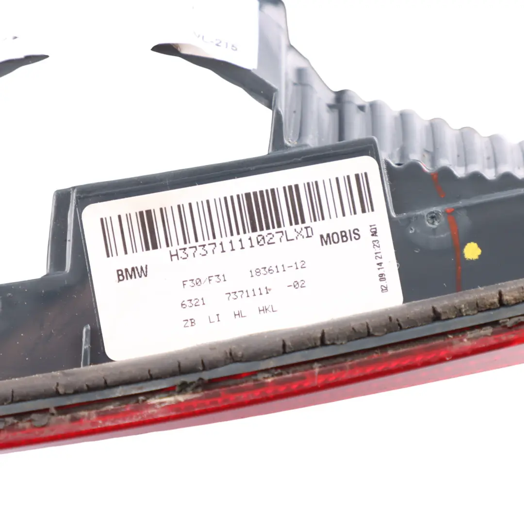  Luz Tapa Maletero BMW F30 F31 F80 M3 Luz Trasera Izquierda - SKU 7372793-1 - Número de pieza 7372793
