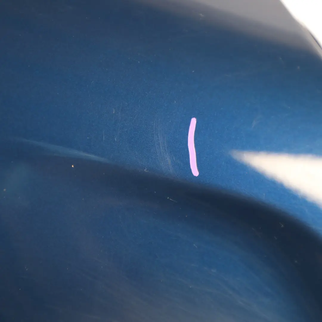 Side Wing Fender Front Right O/S Panel Deep Blue Metallic - B69 to Mini F55 F56 F57 with Part number 7374522 Mini F55 F56 F57 Side Wing Fender Front Right O/S Panel Deep Blue Metallic - B69 - SKU 7374522-DEEP - Part number 7374522
