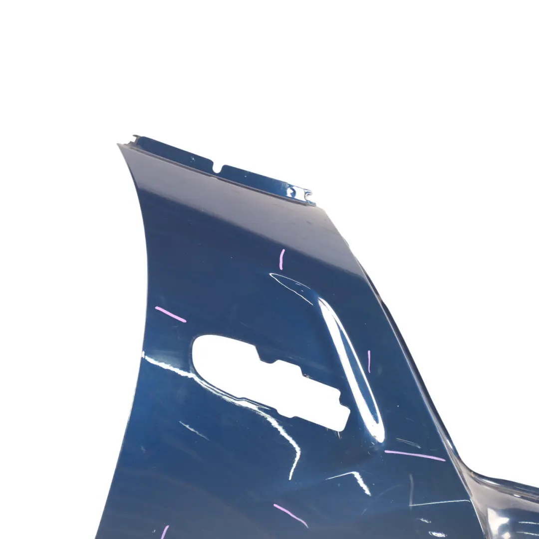 Side Wing Fender Front Right O/S Panel Deep Blue Metallic - B69 to Mini F55 F56 F57 with Part number 7374522 Mini F55 F56 F57 Side Wing Fender Front Right O/S Panel Deep Blue Metallic - B69 - SKU 7374522-DEEP - Part number 7374522