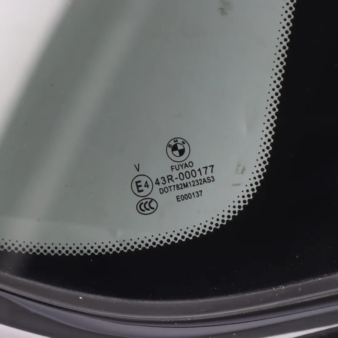 Side Fixed Window Glass SSG Rear Right O/S to BMW F45 Active Tourer with Part number 7375192 BMW F45 Active Tourer Side Fixed Window Glass SSG Rear Right O/S - SKU 7375192 - Part number 7375192