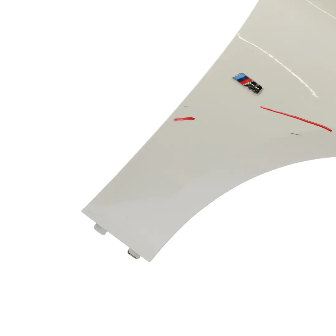 BMW F45 F46 Side Wing Panel Front Right O/S Fender Mineral White Metallic - A96 - SKU 7382184-MW - Part number 7382184