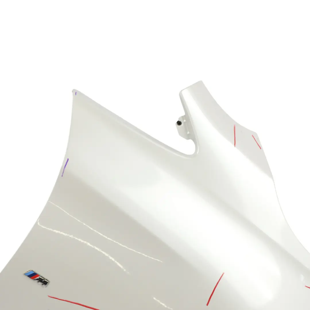 Side Wing Panel Front Right O/S Fender Mineral White Metallic - A96 to BMW F45 F46 with Part number 7382184 BMW F45 F46 Side Wing Panel Front Right O/S Fender Mineral White Metallic - A96 - SKU 7382184-MW - Part number 7382184