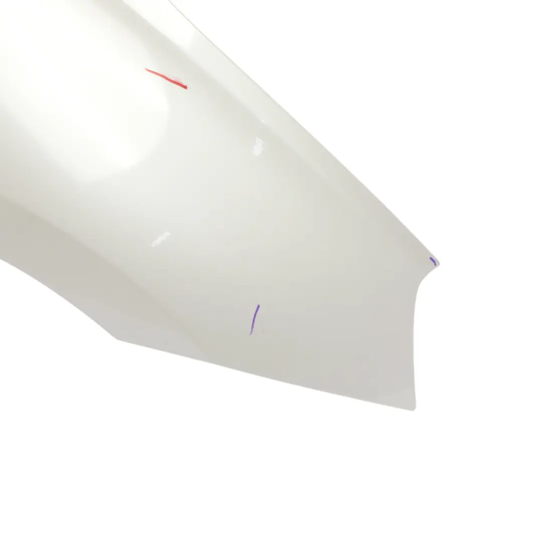 BMW F45 F46 Side Wing Panel Front Right O/S Fender Mineral White Metallic - A96 - SKU 7382184-MW - Part number 7382184