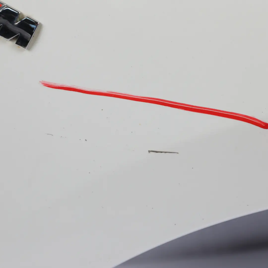 Side Wing Panel Front Right O/S Fender Mineral White Metallic - A96 to BMW F45 F46 with Part number 7382184 BMW F45 F46 Side Wing Panel Front Right O/S Fender Mineral White Metallic - A96 - SKU 7382184-MW - Part number 7382184