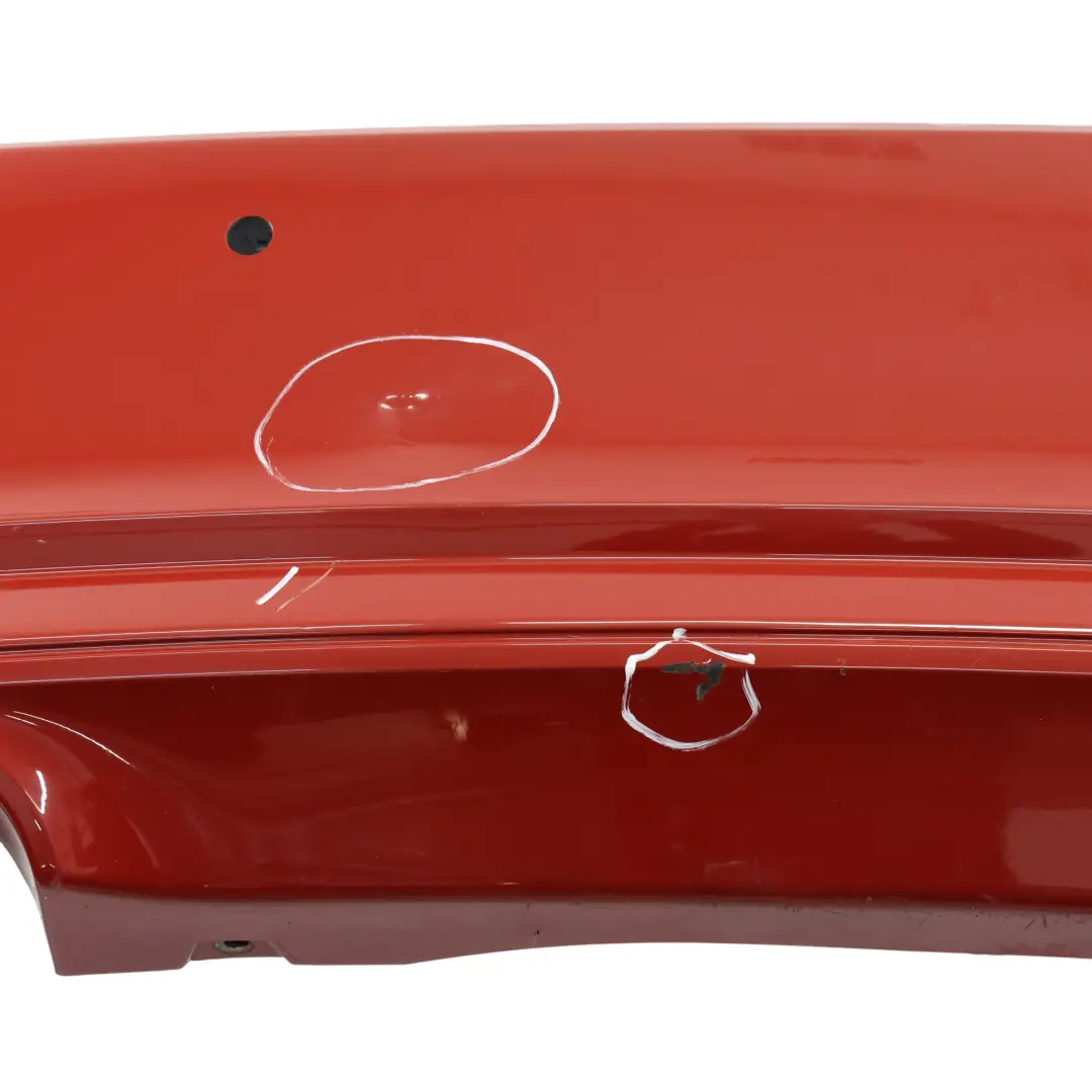 BMW F30 LCI Tylny Zderzak PDC Melbourne Red Czerwony Metalik - A75 - SKU 7384601-MRT - Numer Części 7384601