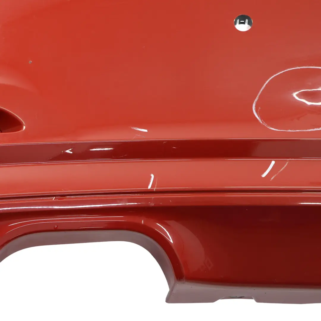 BMW F30 LCI Rear Bumper Trim Panel PDC Melbourne Red Metallic - A75 - SKU 7384601-MRT - Part number 7384601