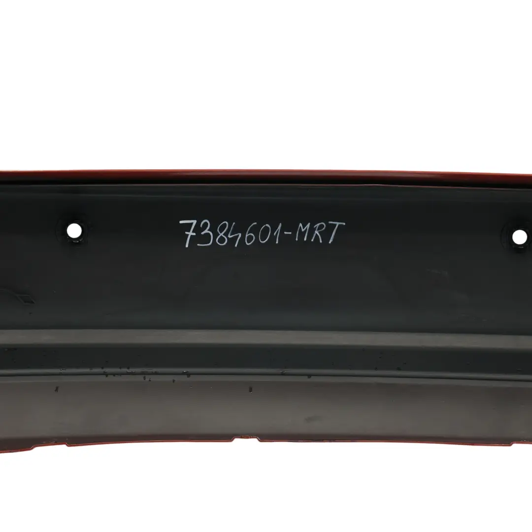 BMW F30 LCI Rear Bumper Trim Panel PDC Melbourne Red Metallic - A75 - SKU 7384601-MRT - Part number 7384601