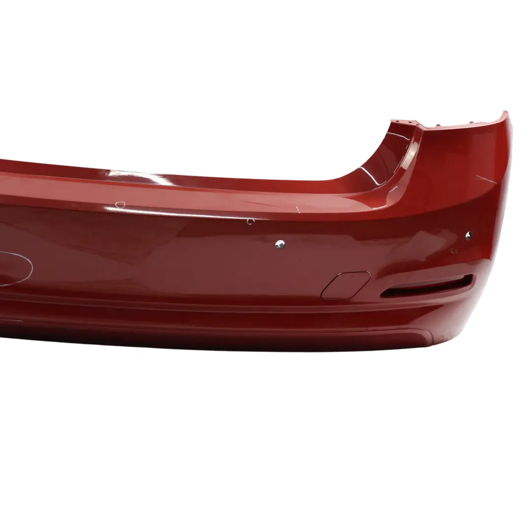 Tylny Zderzak PDC Melbourne Red Czerwony Metalik - A75 do BMW F30 LCI o numerze 7384601 BMW F30 LCI Tylny Zderzak PDC Melbourne Red Czerwony Metalik - A75 - SKU 7384601-MRT - Numer Części 7384601