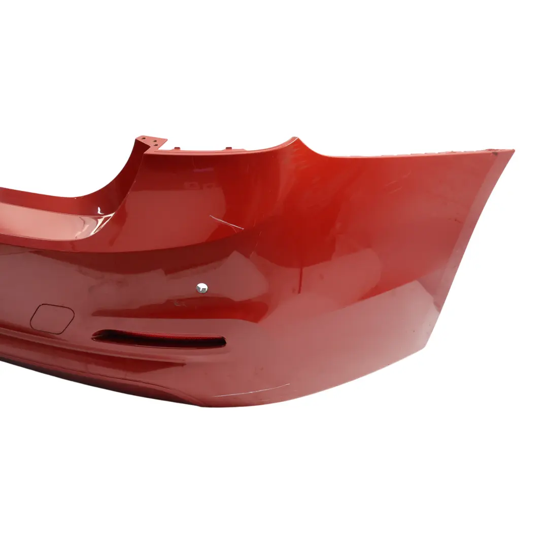 Bumper Trim Panel PDC Melbourne Red Metallic - A75 to BMW F30 LCI Rear with Part number 7384601 BMW F30 LCI Rear Bumper Trim Panel PDC Melbourne Red Metallic - A75 - SKU 7384601-MRT - Part number 7384601