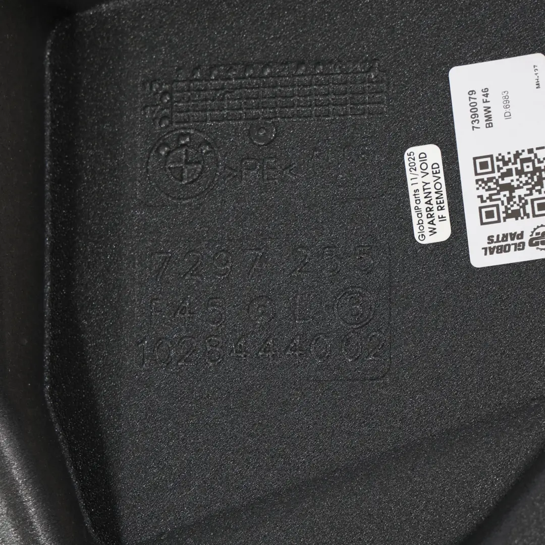 BMW F45 F45 LCI F46 F46 LCI Sound Insulation Door Front Left N/S - SKU 7390079 - Part number 7390079