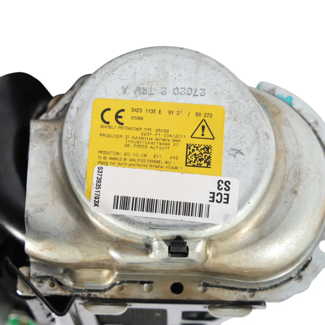 Ceinture Sécurité Supérieure Arrière Gauche pour Mini Countryman F60 F60 LCI à propos du numéro de pièce 7393517 Mini Countryman F60 F60 LCI Ceinture Sécurité Supérieure Arrière Gauche - SKU 7393517 - Numéro de pièce 7393517