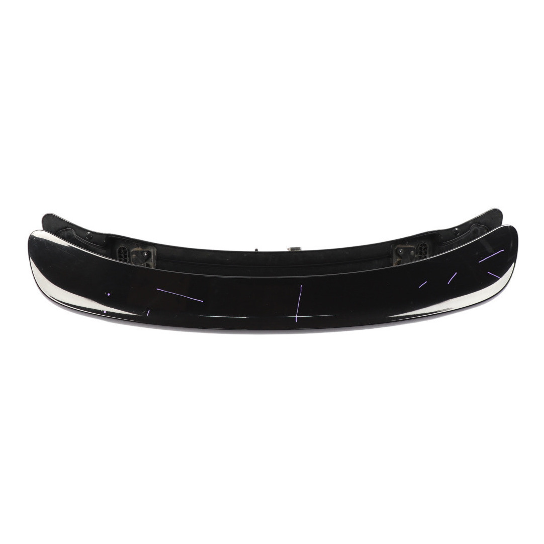 Mini R58 Rear Wing Mini R58 Rear Electric Active Spoiler Trim Panel Midnight Black ...