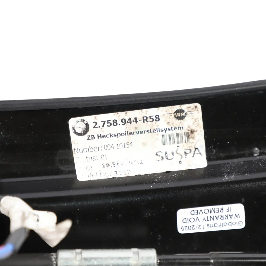 Spoiler Trim Panel Midnight Black Metallic - A94 to Mini R58 Rear Electric Active with Part number 7400288 Mini R58 Rear Electric Active Spoiler Trim Panel Midnight Black Metallic - A94 - SKU 7400288-1 - Part number 7400288