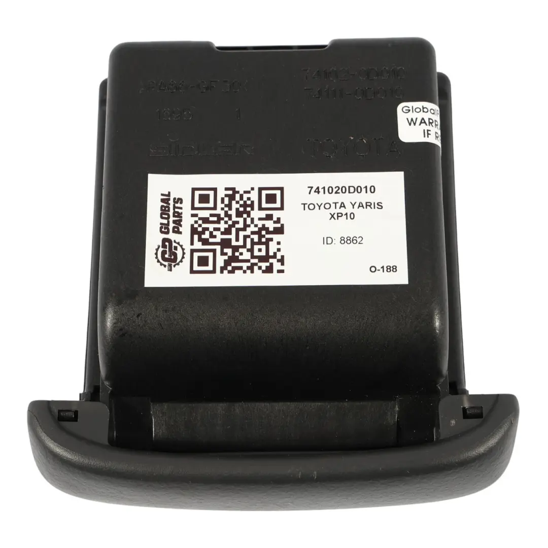 Toyota Yaris MK1 Cendrier Avant Noir Console Centrale - SKU 741020D010 - Numéro de pièce 741020D010