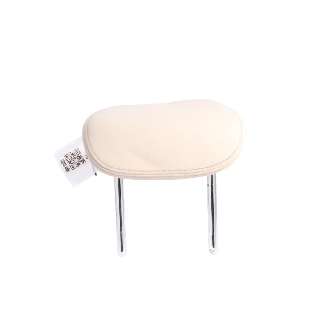 Headrest Interior Centre Leather Oyster to BMW F45 F46 X1 F48 Rear Seat with Part number 7410858 BMW F45 F46 X1 F48 Rear Seat Headrest Interior Centre Leather Oyster - SKU 7410858 - Part number 7410858