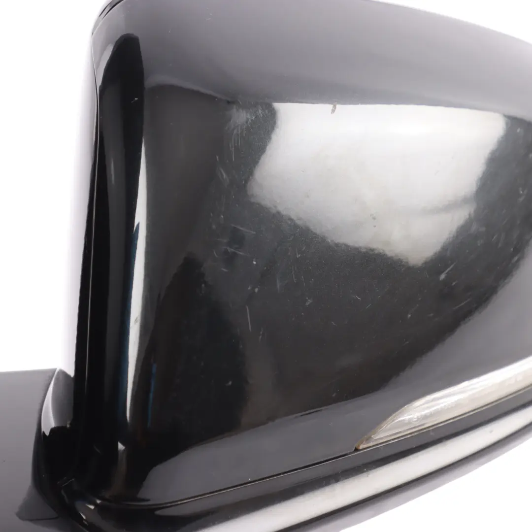 BMW F45 Active Tourer Door Wing Mirror Left N/S Black Sapphire - 475 - SKU RHD-7415791-BS - Part number 7415791