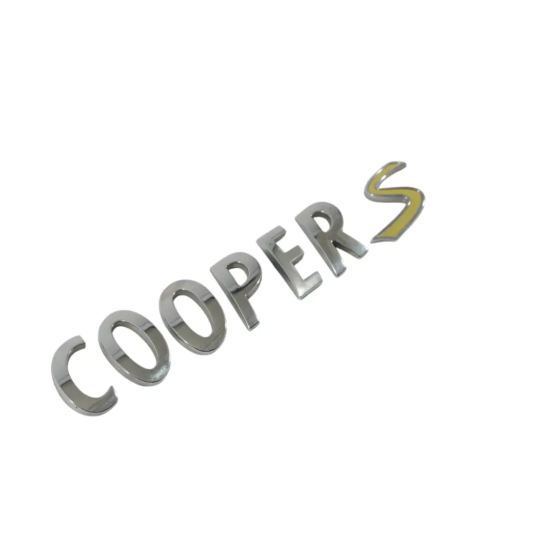 Mini F60 F60 LCI PHEV Lettering Emblem Logo COOPER S - SKU 7421666 - Part number 7421666