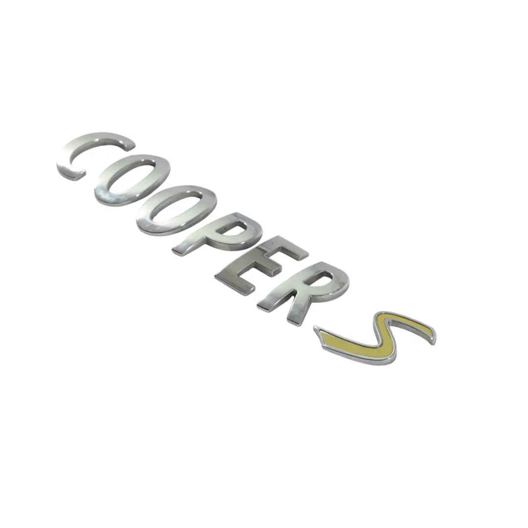 Mini F60 F60 LCI PHEV Lettering Emblema Logo COOPER S - SKU 7421666 - Numero di parte 7421666