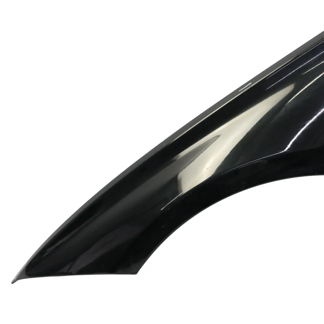 BMW F30 Aile Latérale F31 Avant Gauche Black Sapphire Noir Metallic - 475 - SKU 7438439-BS1 - Numéro de pièce 7438439
