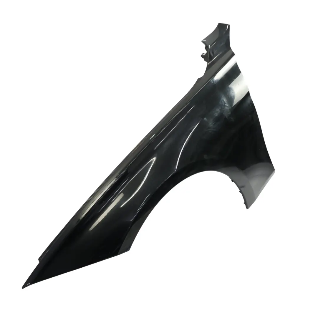 BMW F30 Side Wing Panel Fender F31 Front Left N/S Black Sapphire - 475 - SKU 7438439-BS1 - Part number 7438439