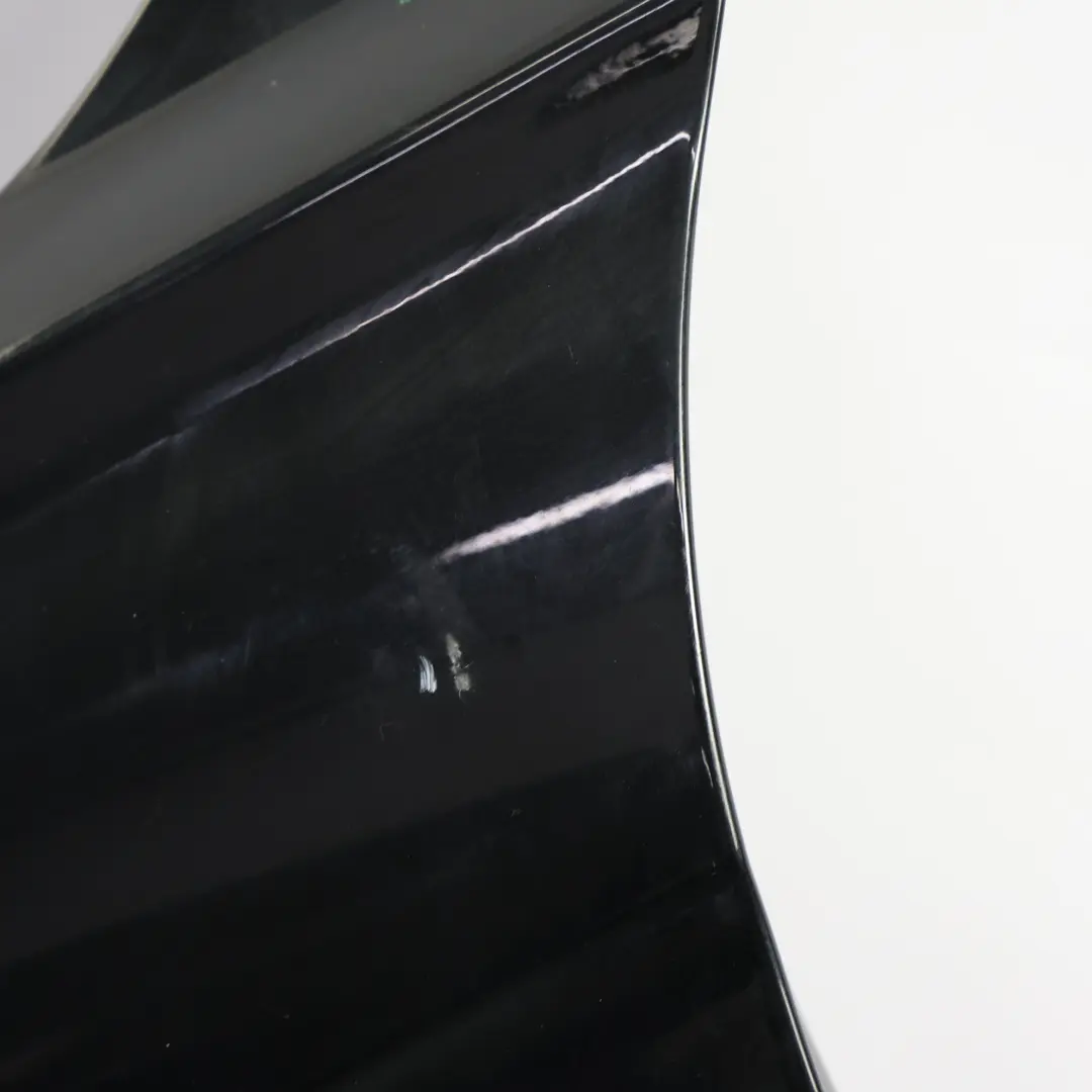 BMW F30 Seitenkotflügel Kotflügel F31 vorne links Black Sapphire Schwarz - 475 - SKU 7438439-BS1 - Teilenummer 7438439