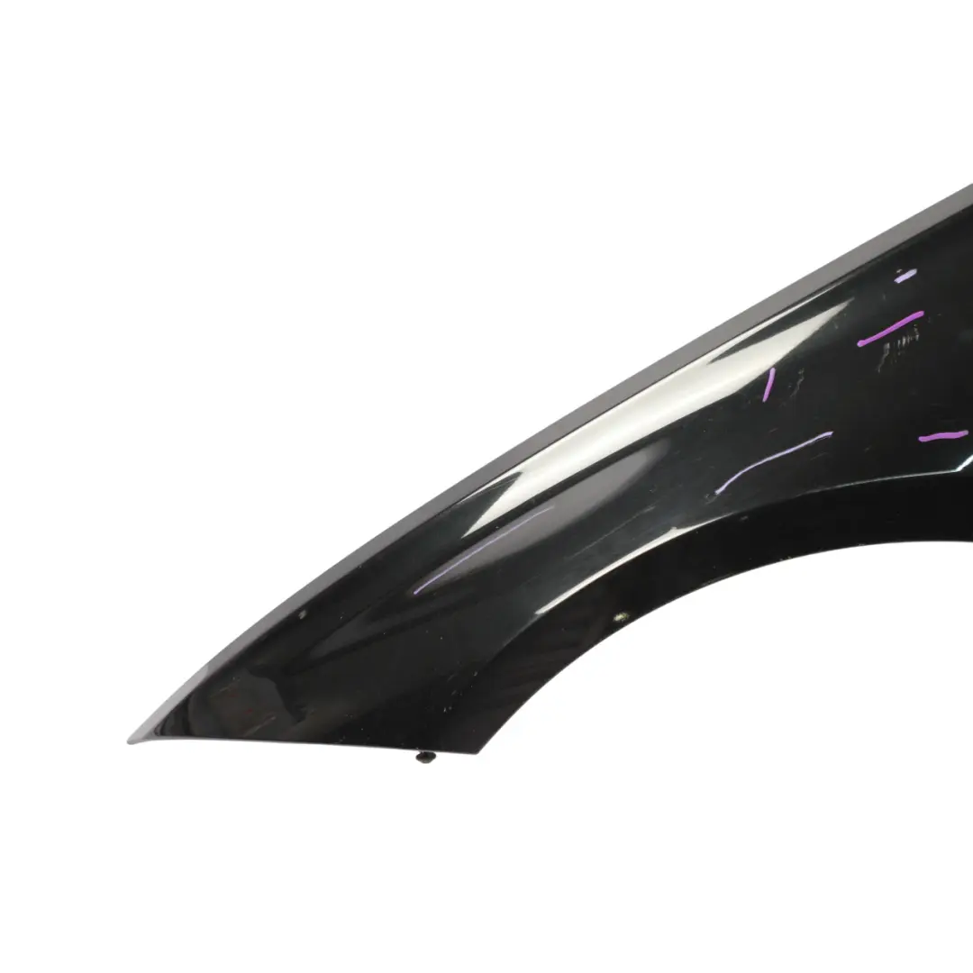 BMW F30 F31 Side Panel Wing Fender Front Left N/S Black Sapphire Metallic - 475 - SKU 7438439-BS3 - Part number 7438439