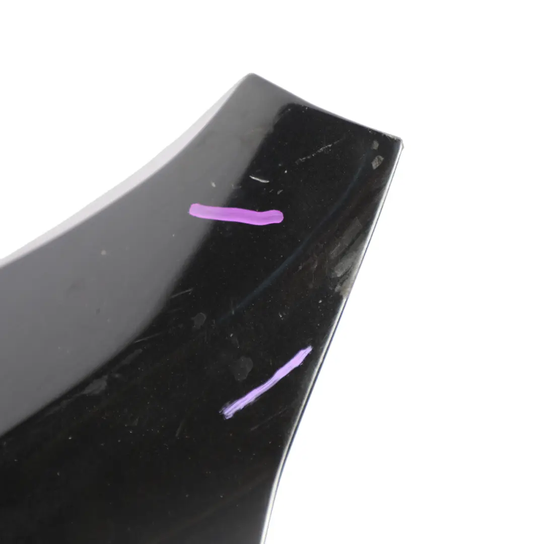 Side Panel Wing Fender Front Left N/S Black Sapphire Metallic - 475 to BMW F30 F31 with Part number 7438439 BMW F30 F31 Side Panel Wing Fender Front Left N/S Black Sapphire Metallic - 475 - SKU 7438439-BS3 - Part number 7438439