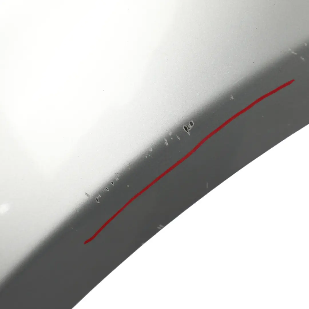 BMW F30 F31 Side Panel Wing Fender Front Left N/S Glacier Silver Metallic - A83 - SKU 7438439-GSB1 - Part number 7438439