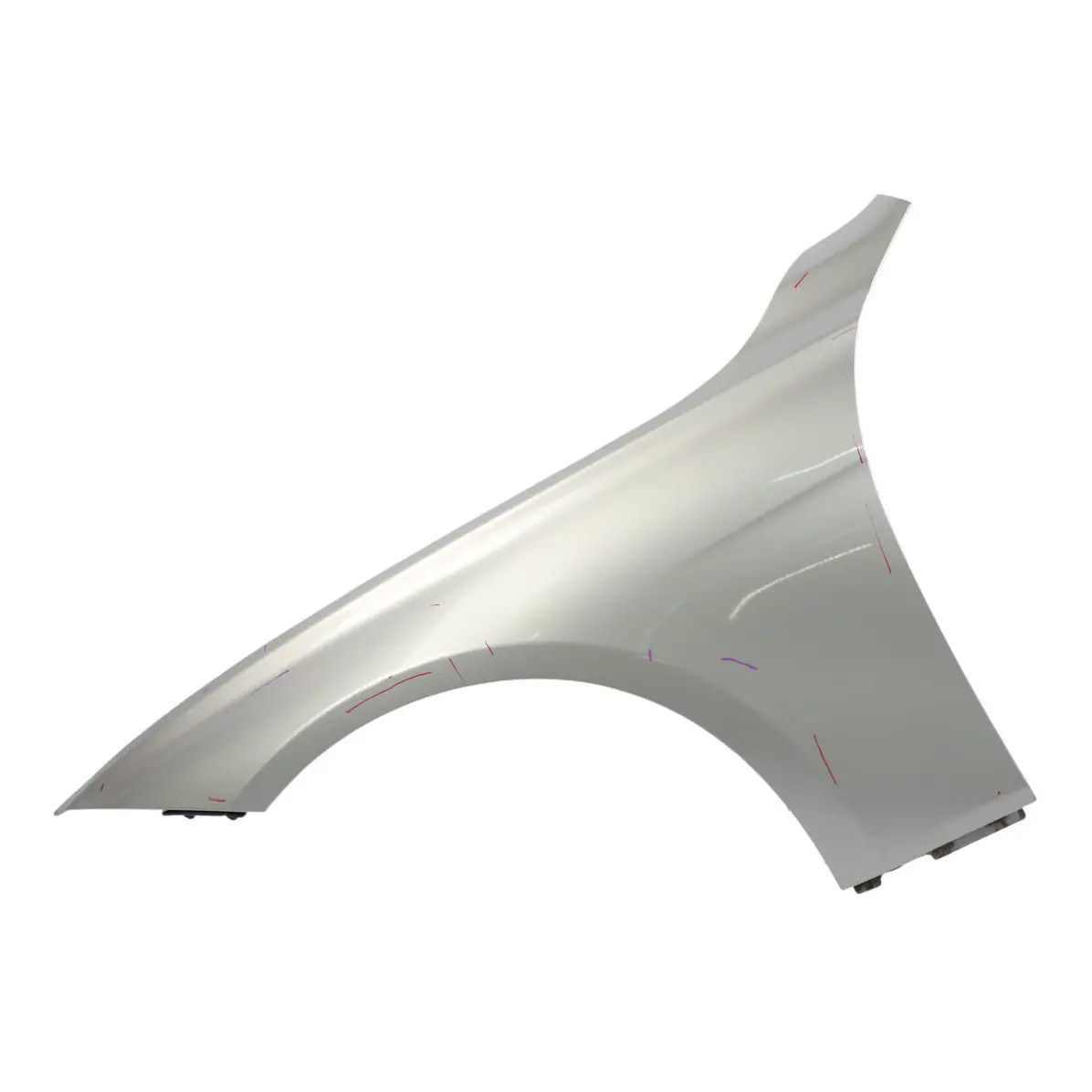 BMW F30 F31 Side Panel Wing Fender Front Left N/S Glacier Silver Metallic - A83