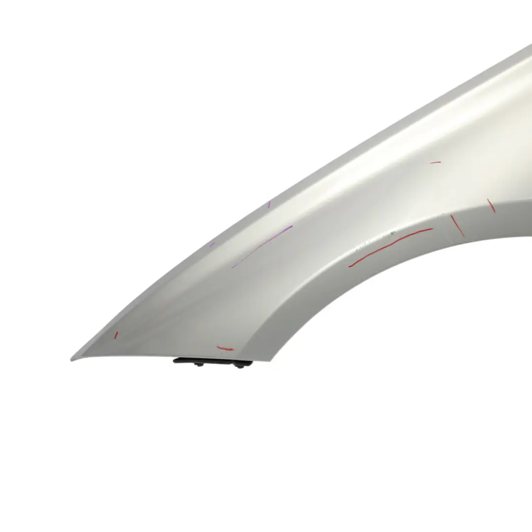 BMW F30 F31 Side Panel Wing Fender Front Left N/S Glacier Silver Metallic - A83 - SKU 7438439-GSB1 - Part number 7438439
