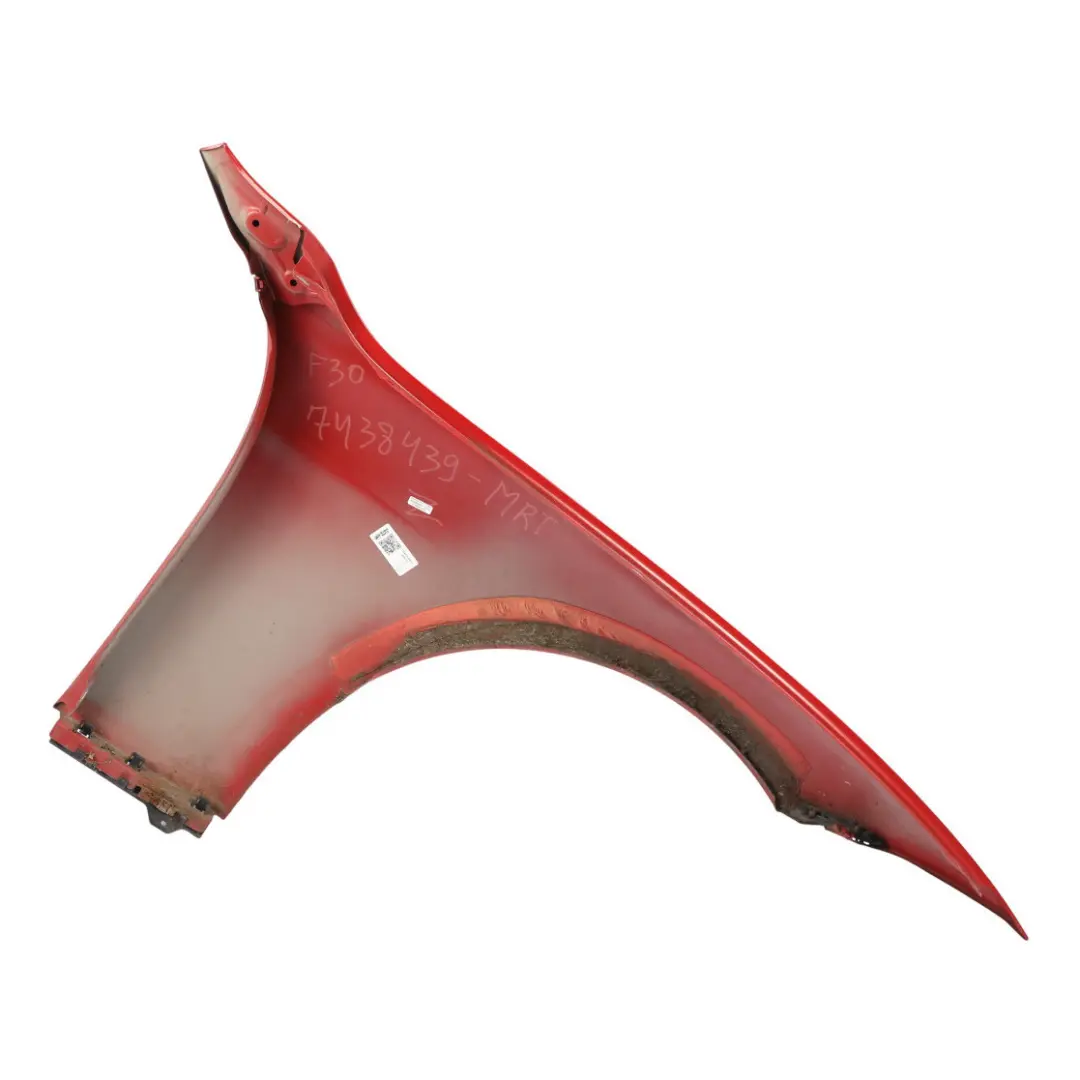 Side Panel BMW F30 F31 Wing Fender Front Left N/S Melbourne Red Metallic - A75 to with Part number 7438439 Side Panel BMW F30 F31 Wing Fender Front Left N/S Melbourne Red Metallic - A75 - SKU 7438439-MRT2 - Part number 7438439