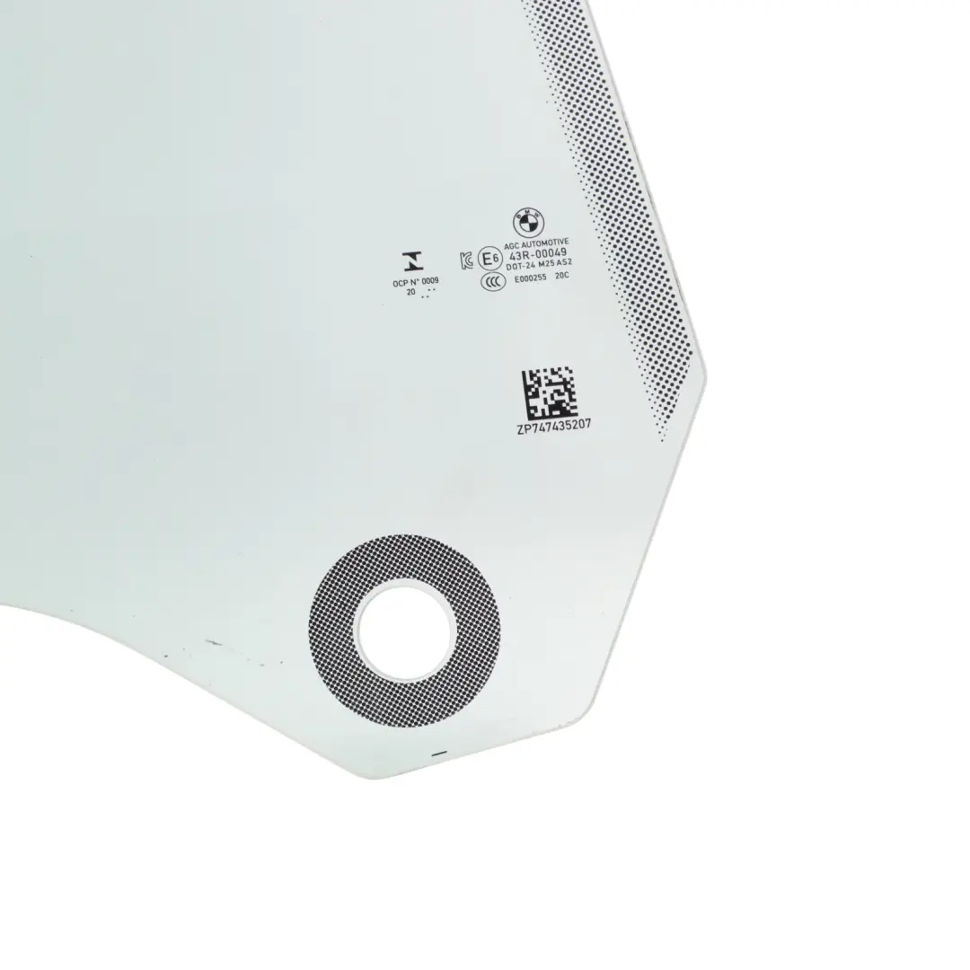 BMW F44 Gran Coupe Door Side Window Glass Glazing AS2 Rear Right O/S - SKU 7474352 - Part number 7474352