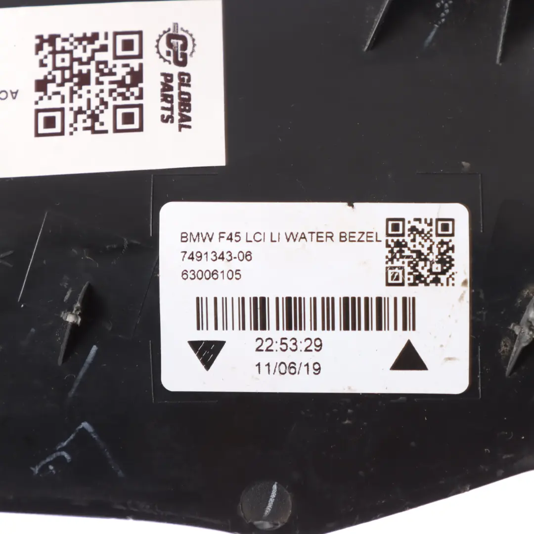 Light Lamp Bezel Trim Drip Left N/S to BMW F45 Active Tourer LCI Rear with Part number 7491343 BMW F45 Active Tourer LCI Rear Light Lamp Bezel Trim Drip Left N/S - SKU 7491343 - Part number 7491343