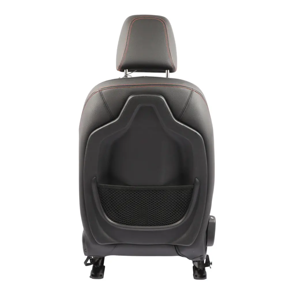 BMW F40 F44 F45 Front Seat Sport Fabric Leather Sensatec Black Orange Right O/S - SKU 7496342-1 - Part number 7496342