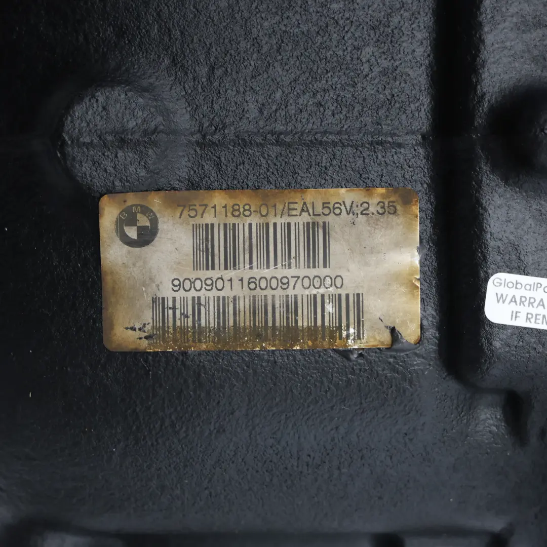 BMW 3 Series E90 E91 E92 325d 330d Rear Differential Diff 2.35 Ratio WARRANTY - SKU 7519451 - Part number 7519451